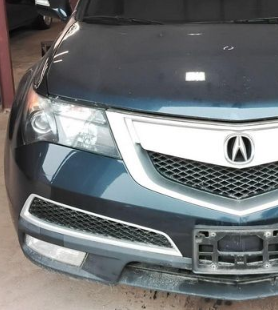 2010 Acura MDX Front Bumper with Grill (Color Blue)