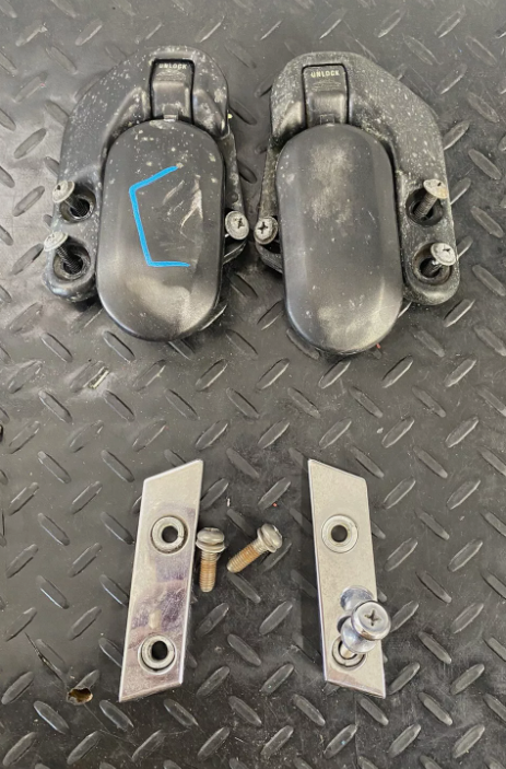 1999 Mazda Miata Convertible Top Clamps