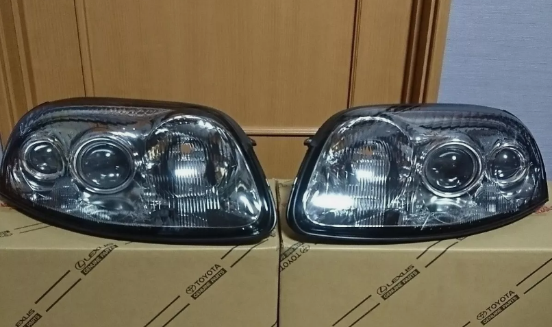 TOYOTA SUPRA JZA80 MK4 Genuine KOITO Headlamp RH & LH Set For Early Model