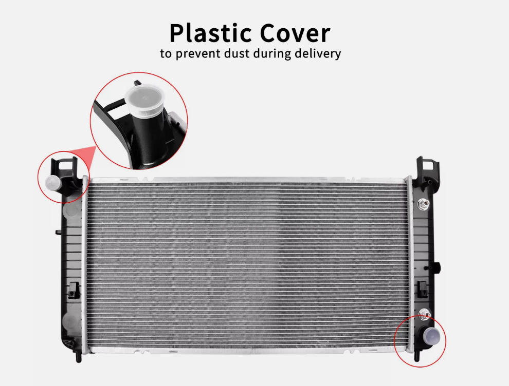 34'' Radiator for Chevy Silverado 1500 GMC Yukon Cadillac Escalade 4.8 5.3L 6.0L