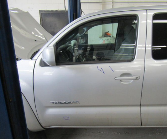 2011 Toyota Tacoma Driver Side Door (FRONT + REAR) Silver