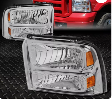 2006 F250 SuperDuty  Headlight Assembly (Both Sides) & Taillight Assembly (Both Sides)